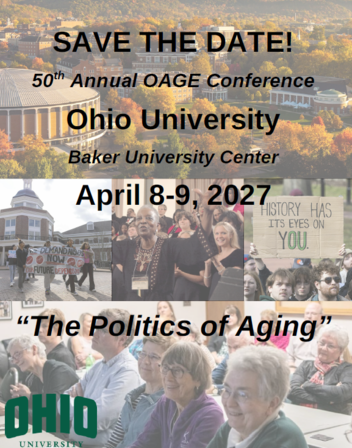 2027 OAGE Conference Save the Date