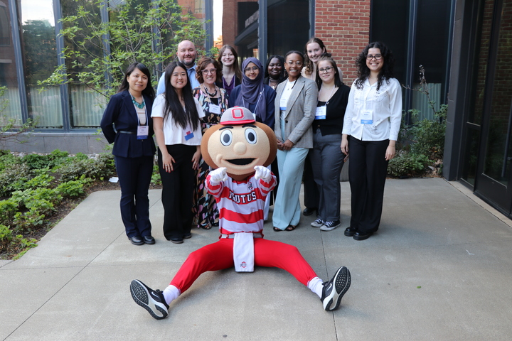 2026 Scholars in Aging Cohort with Brutus Buckeye